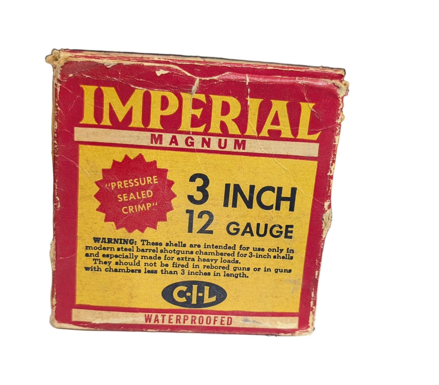 C.I.L Imperial Magnum 12 Gauge 3" 1 5/8oz #2 (25) Vintage