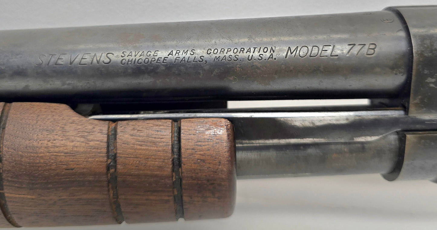 Stevens Model 77B 12G Shotgun Pump