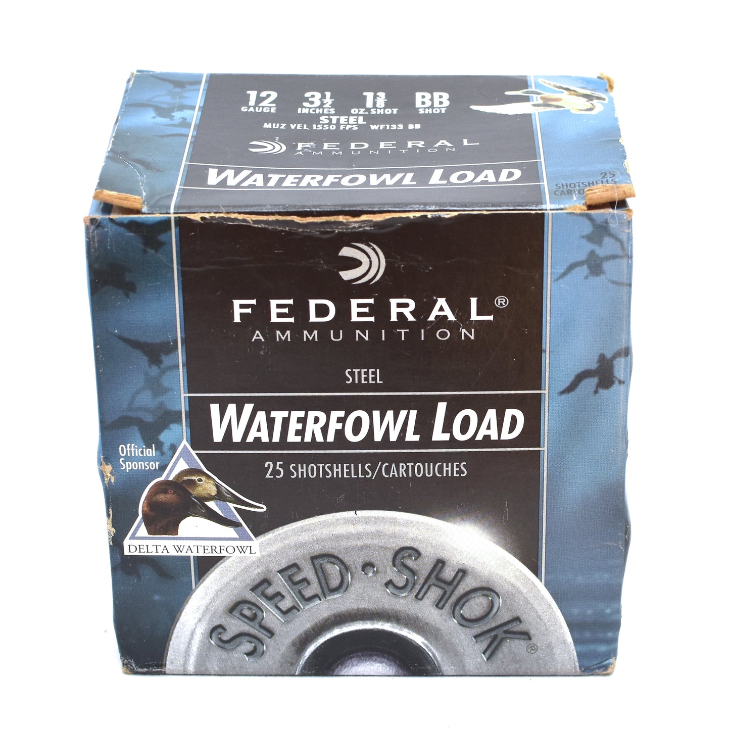 Federal Waterfowl, 12 Gauge, 3-1/2", BB Steel Shot, 1-3/8 oz. (25 rnds)
