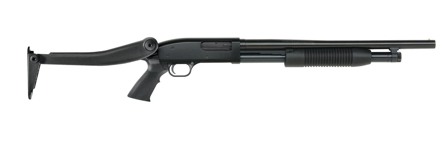 Mossberg Maverick 88 Security - Top Folding Stock - 12 gauge, 3", 18.5" Barrel