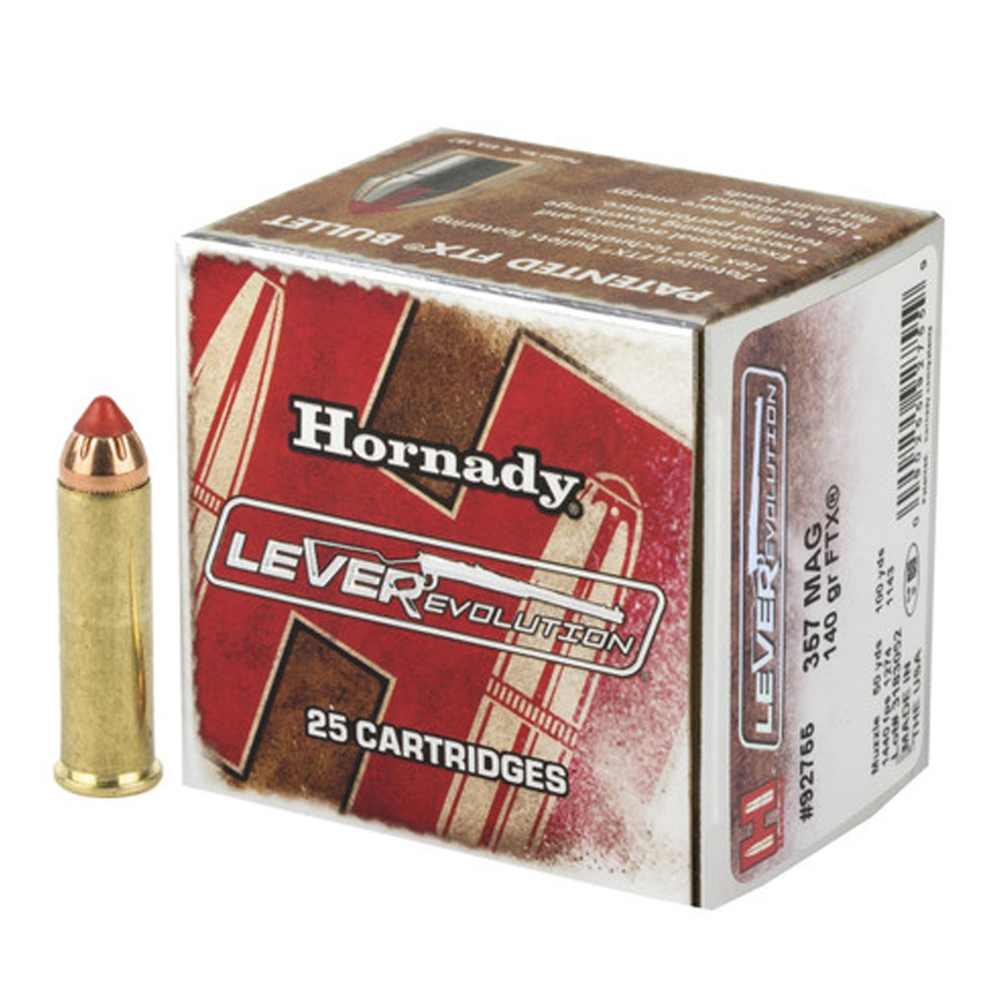 Hornady LEVERevolution .357 Magnum 140gr 25rd Box