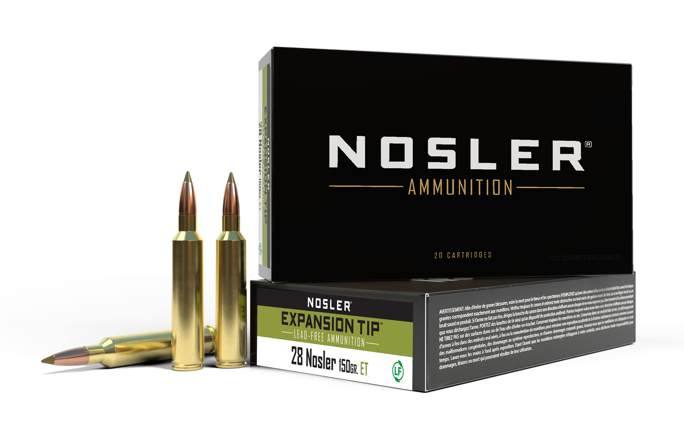 Nosler 28 Nosler E-TIP 150gr (20)