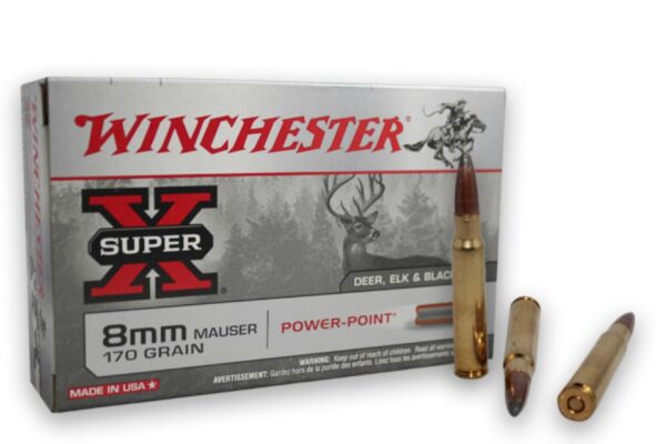 Winchester Power Point 8mm Mauser 170gr (20)