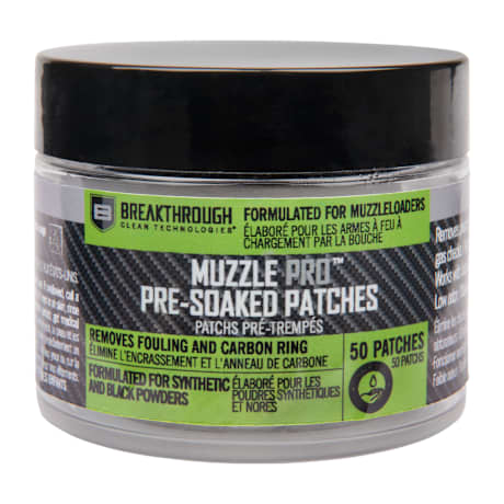 Breakthrough Clean Technologies - Muzzle Pro - Round Pre-Soaked Cleaning Patches