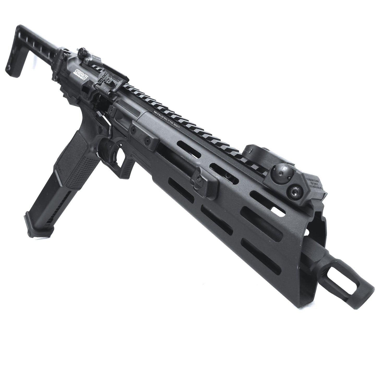 AIRSOFT SMC-9, Gas Blowback Submachine Gun