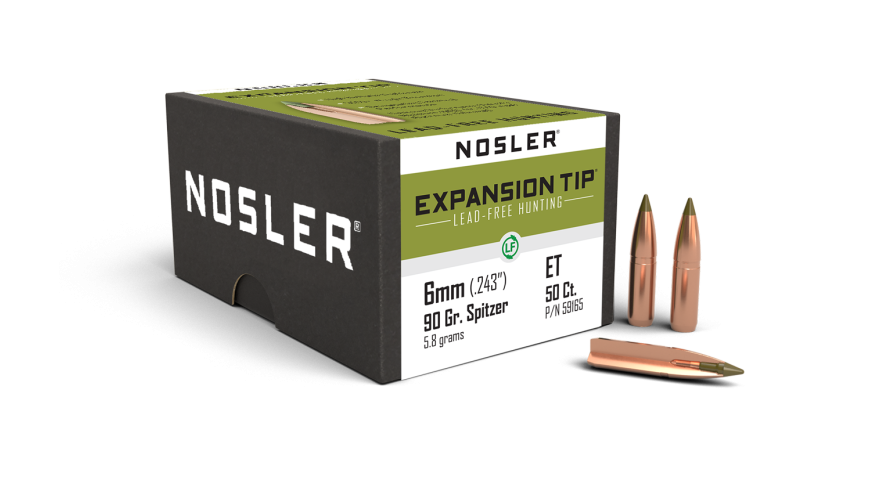 Nosler .243 90gr E-Tip (50)