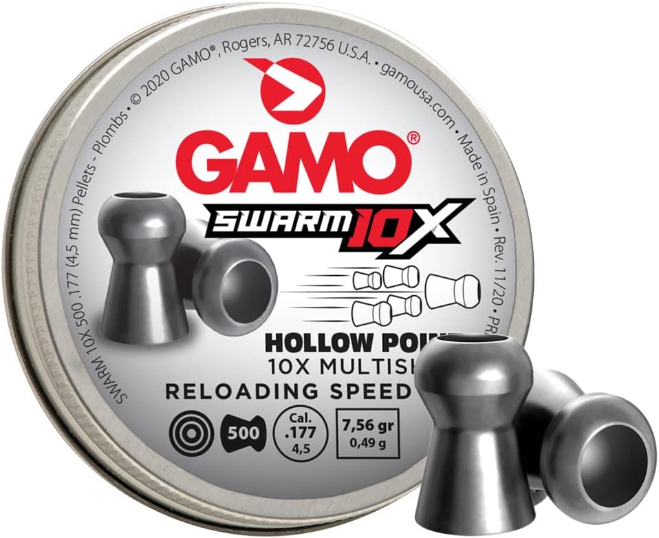 Gamo Swarm 10X Hollow Point Pellet .177 Cal. 500PK