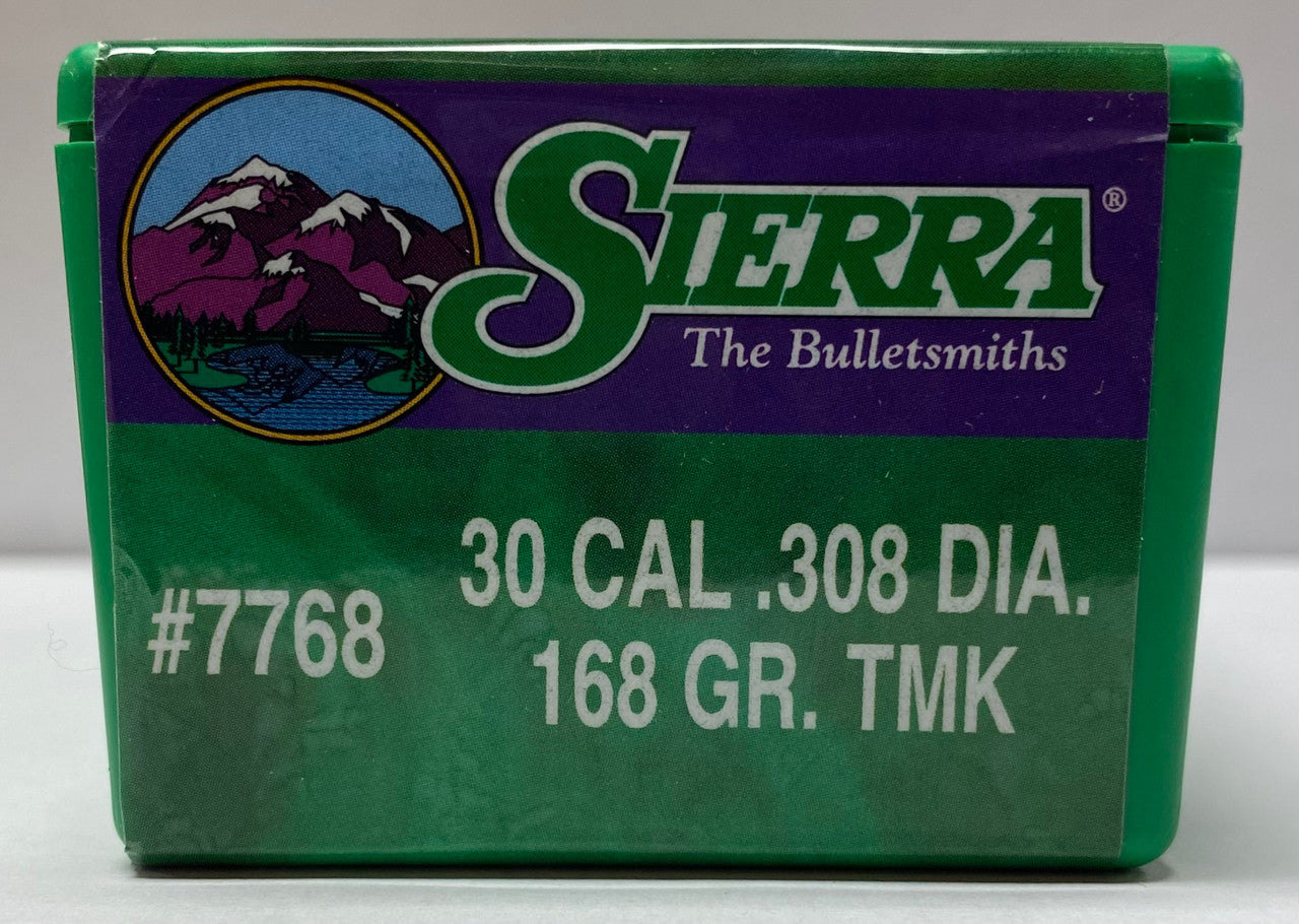 Sierra Tipped MatchKing .308 HPBT 168gr
