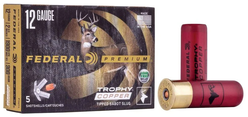 12 GA 2.75" 300GR TROPHY COPPER SABOT SLUG