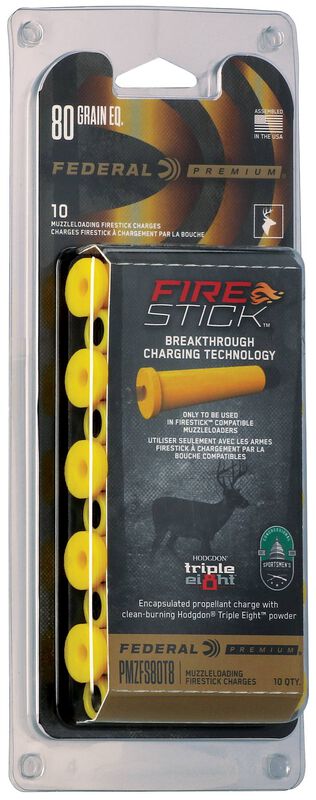 80gr Federal Firestick Triple 8