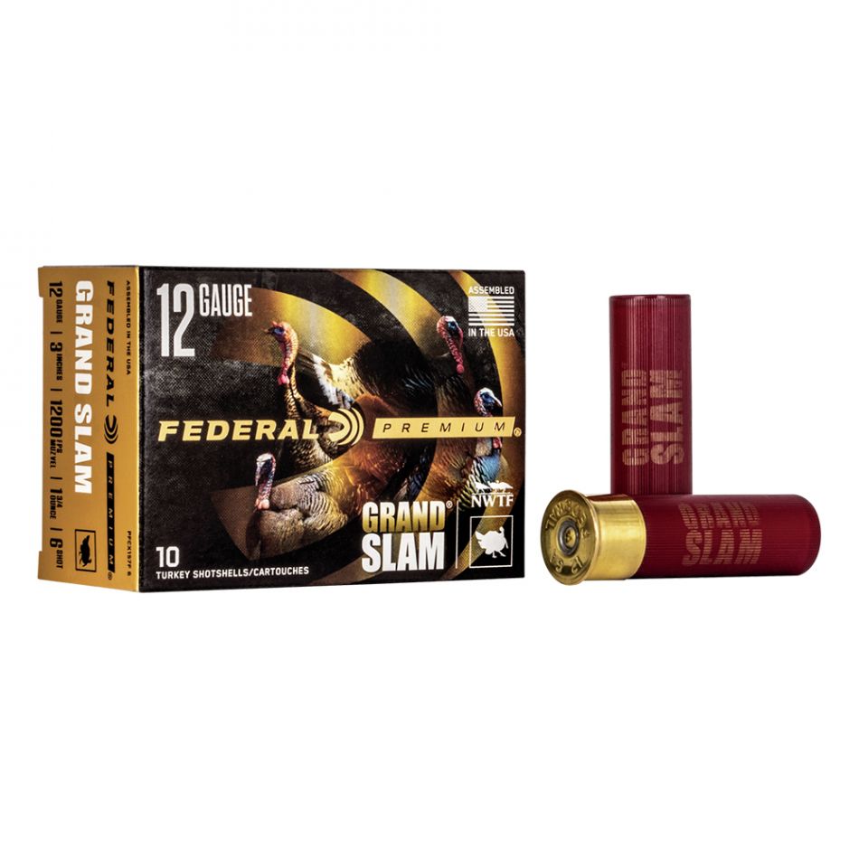 FEDERAL Premium GRAND SLAM 12GA 3" 1 3/4Oz Turkey #6