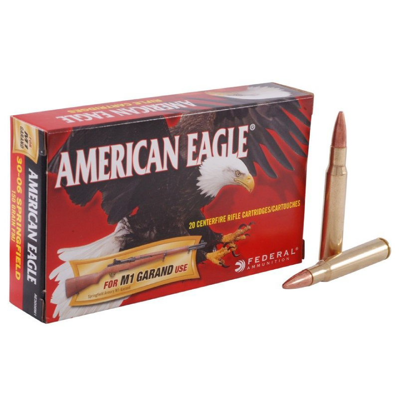 Federal American Eagle 30-06 150GR FMJ M1 GARAND