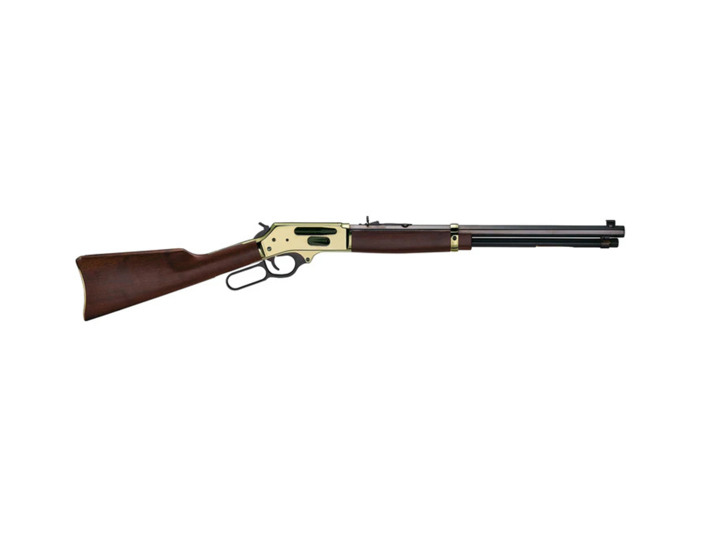 Henry Brass Lever Action .30-30 Brass/Walnut. Lever Action, .30-30 Winchester, 20" Barrel