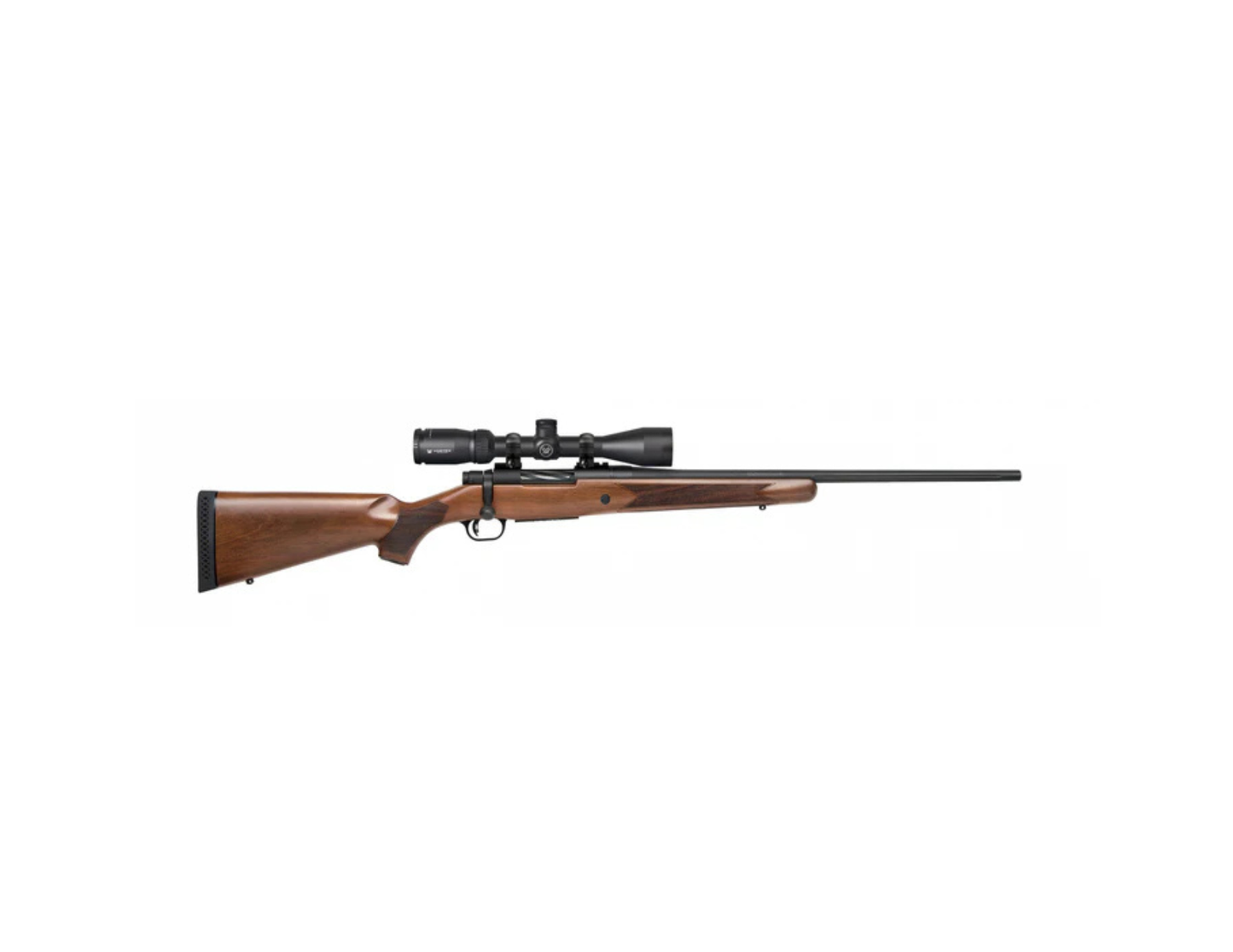 Mossberg Patriot Wood Stock, Vortex Scoped Combo. Bolt Action, .270 Winchester, 22" Barrel