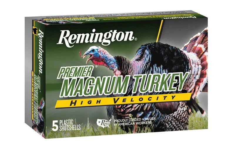 Remington Premier Magnum Turkey High Velocity, 20 Gauge, 5 Shot, 3 in, 1 1/8 oz, 1300 fps