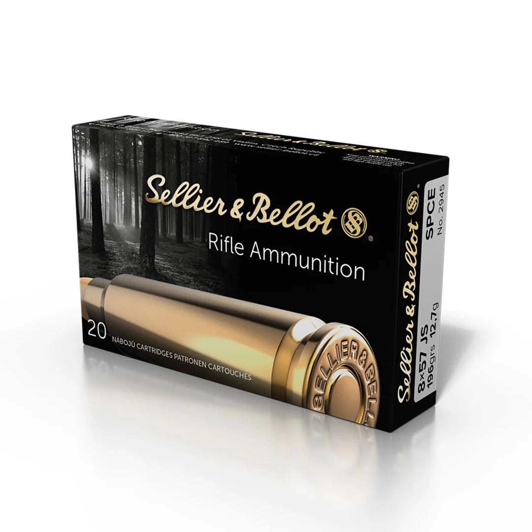 S & B c.8×57 JS 196GR. SPCE