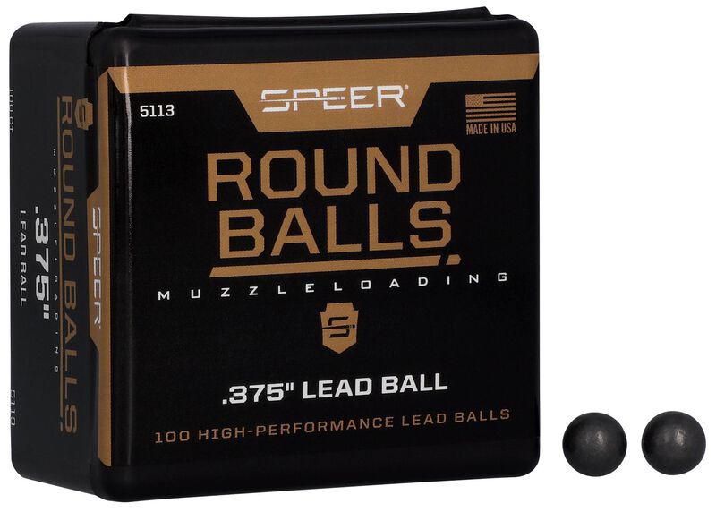 Speer Lead Round Balls, .375", 79 gr. (100 count)