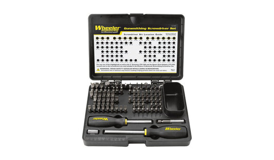 Wheeler 89 Piece Professional Gunsmithing Screwdriver Set