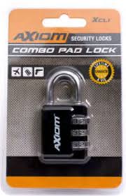 AXIOM 30MM 3 DIAL LUGGAGE LOCK