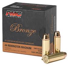 PMC Bronze 44 Remington Mag. 240 Grs. TCSP