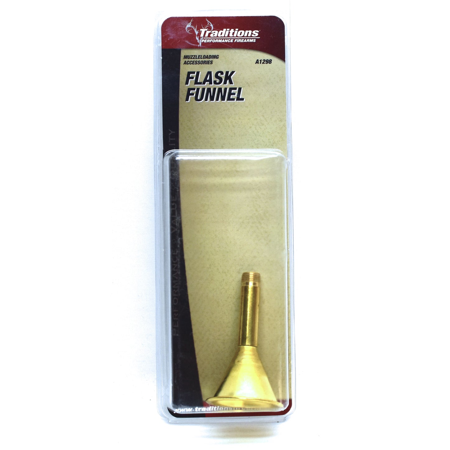 Traditions Brass Flask Funnel