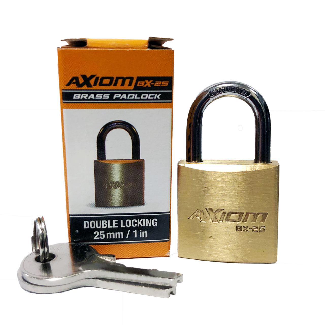 Axiom Brass 30mm Padlock