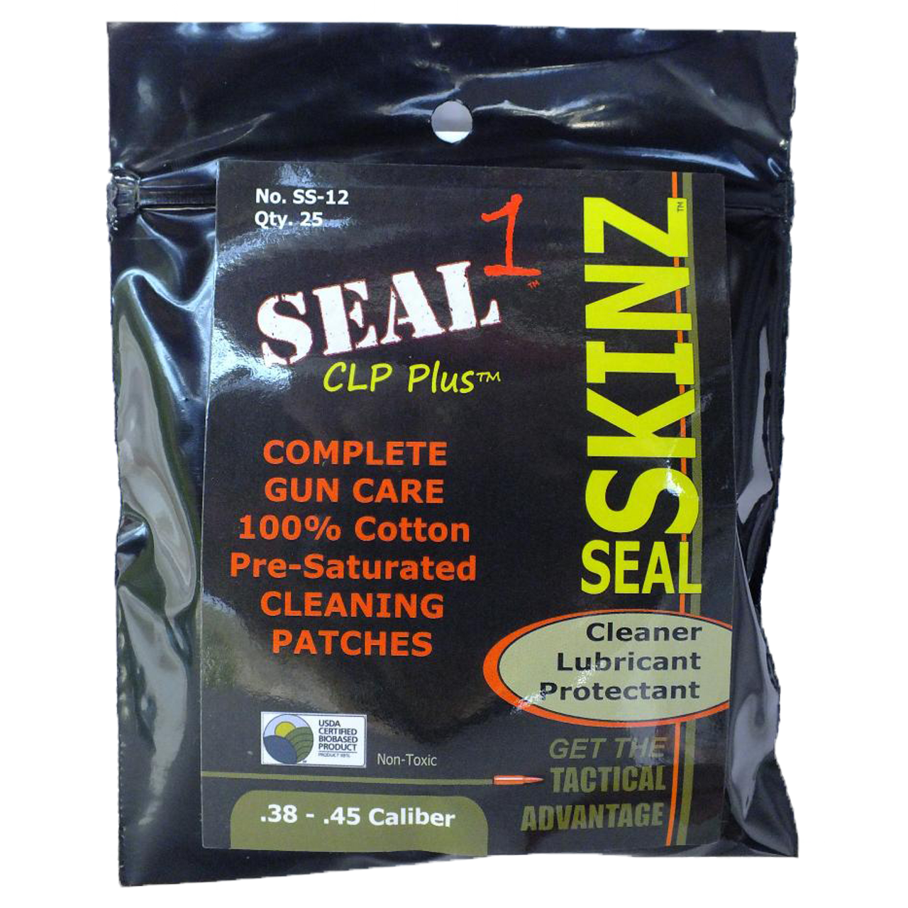 270-35 Cal Seal Skinz Pre-Saturated Cleaning Patches