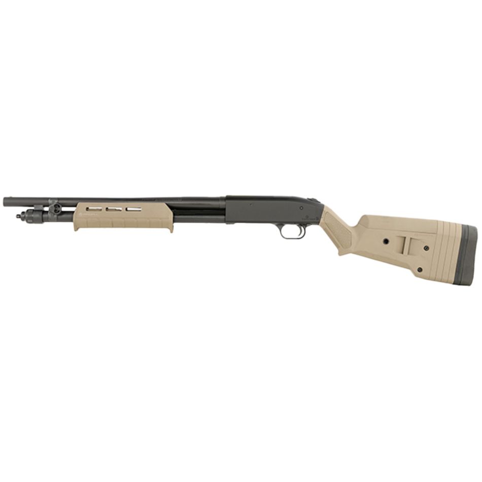 Mossberg 590S Magpul, Pump Action, 12 Gauge, 3" Chamber, 18.5" Barrel, FDE