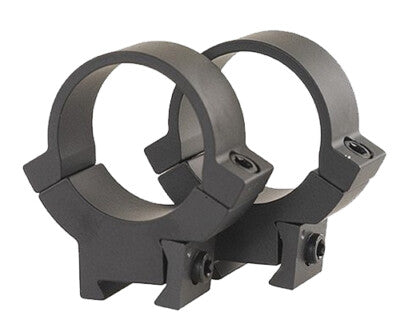 Warne Maxima Steel Dovetail Scope Rings - 1 Inch Medium