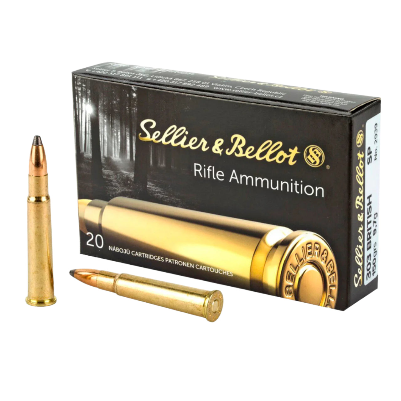 S&B .303 British 150GR SP