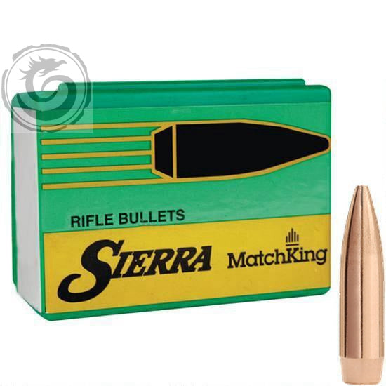 .224 Sierra MatchKing 77gr. HPBT 50 Rifle bullets