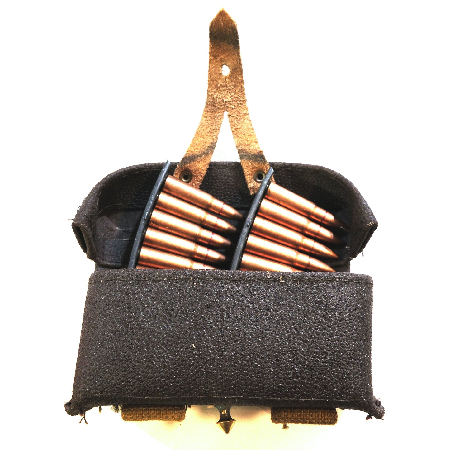 SKS Ammo Pouch W/ 20rds 7.62x39mm on Stripper Clips