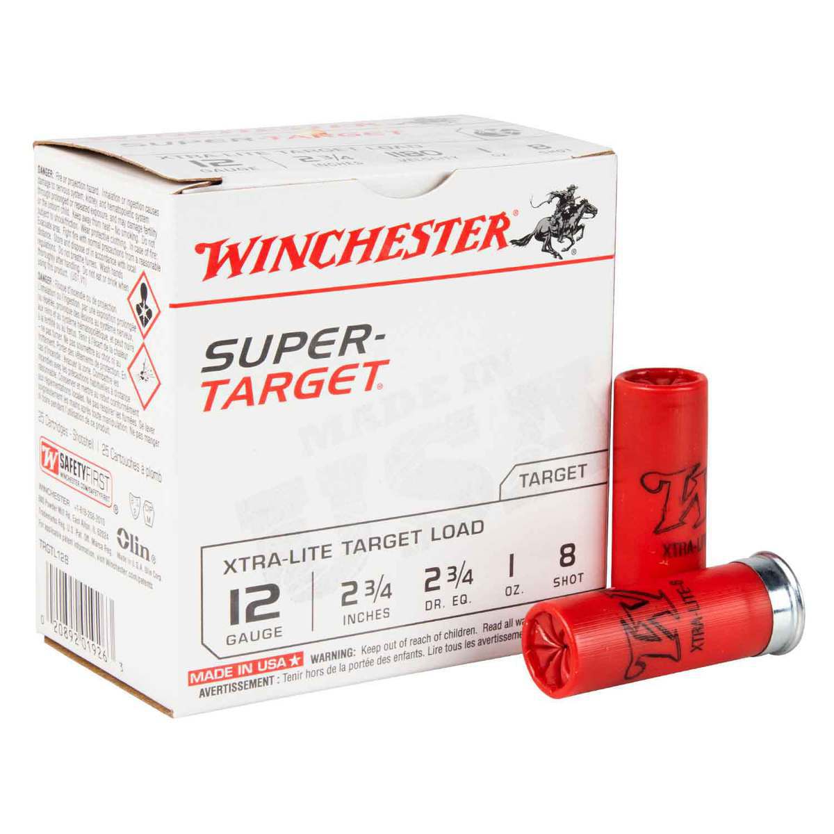 SUPER-X SUPER TARGET 12 GA. 2.75" 1.1/8OZ. #8