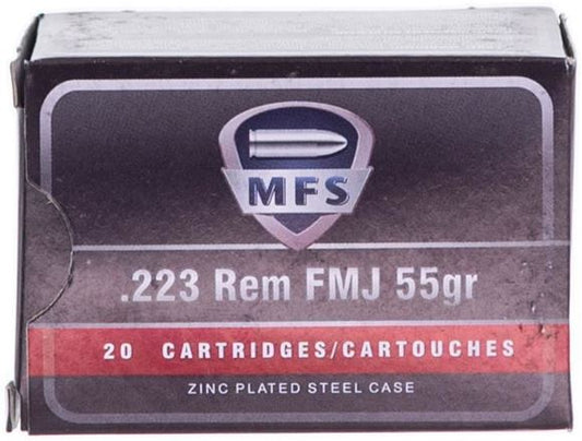 MFS (Barnaul) .223 Remington 55gr FMJ