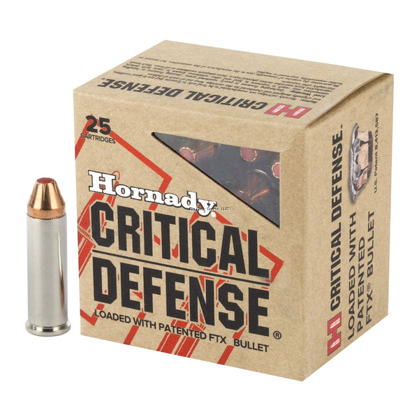 Hornady 44 Special 165 gr FTX Critical Defense