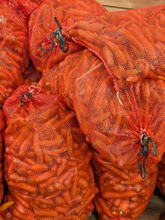 Deer Bait - Carrots 50lbs Bag