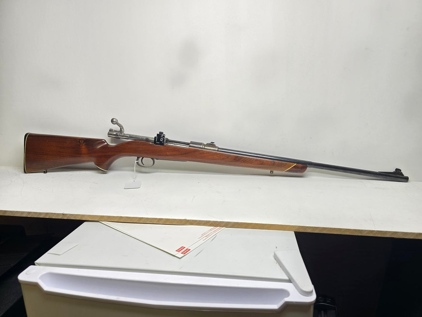 1893 Mauser Bishop Sporter with William's Peep Sight & Lyman Barrel Sight