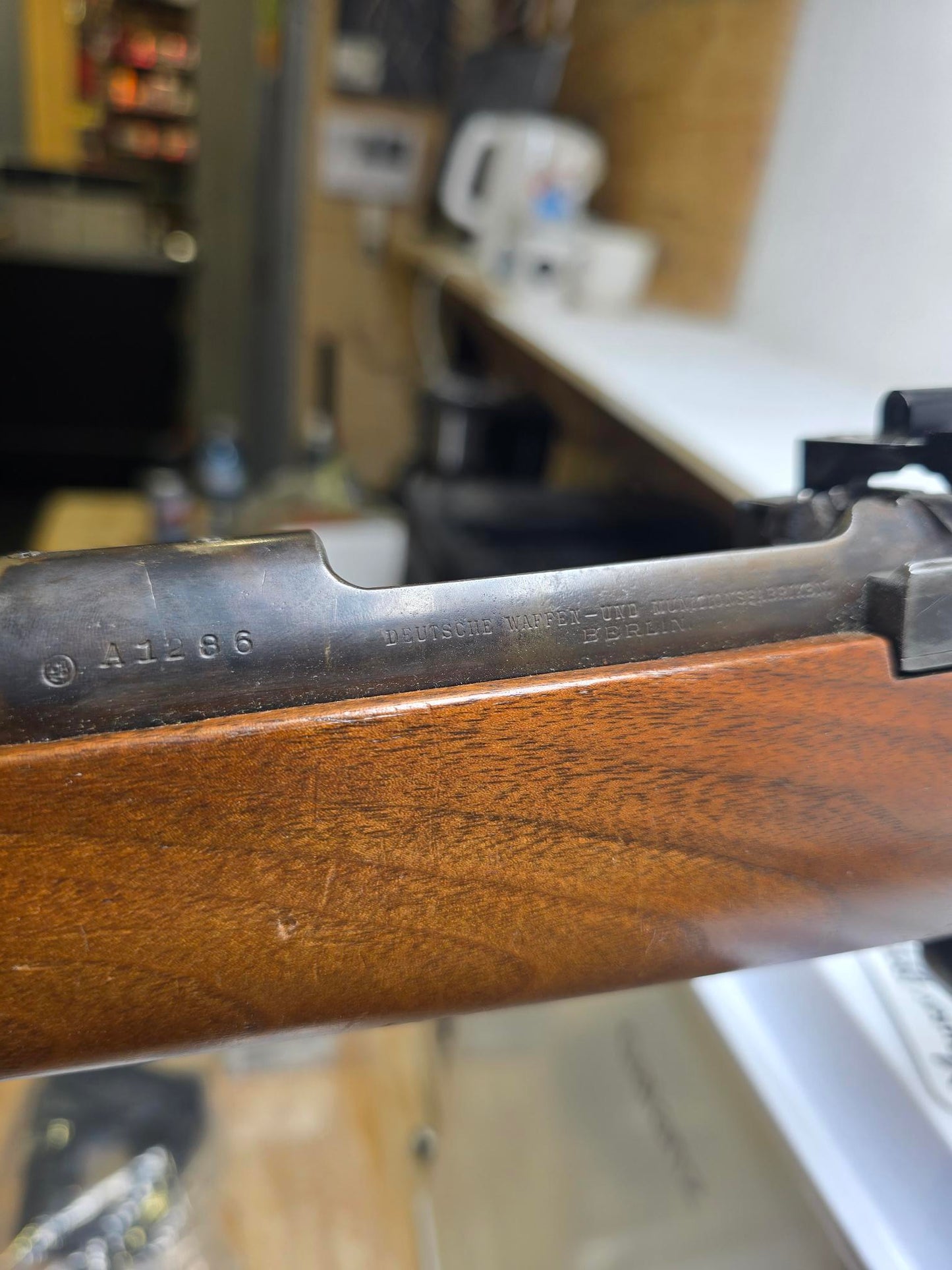 1893 Mauser Bishop Sporter with William's Peep Sight & Lyman Barrel Sight