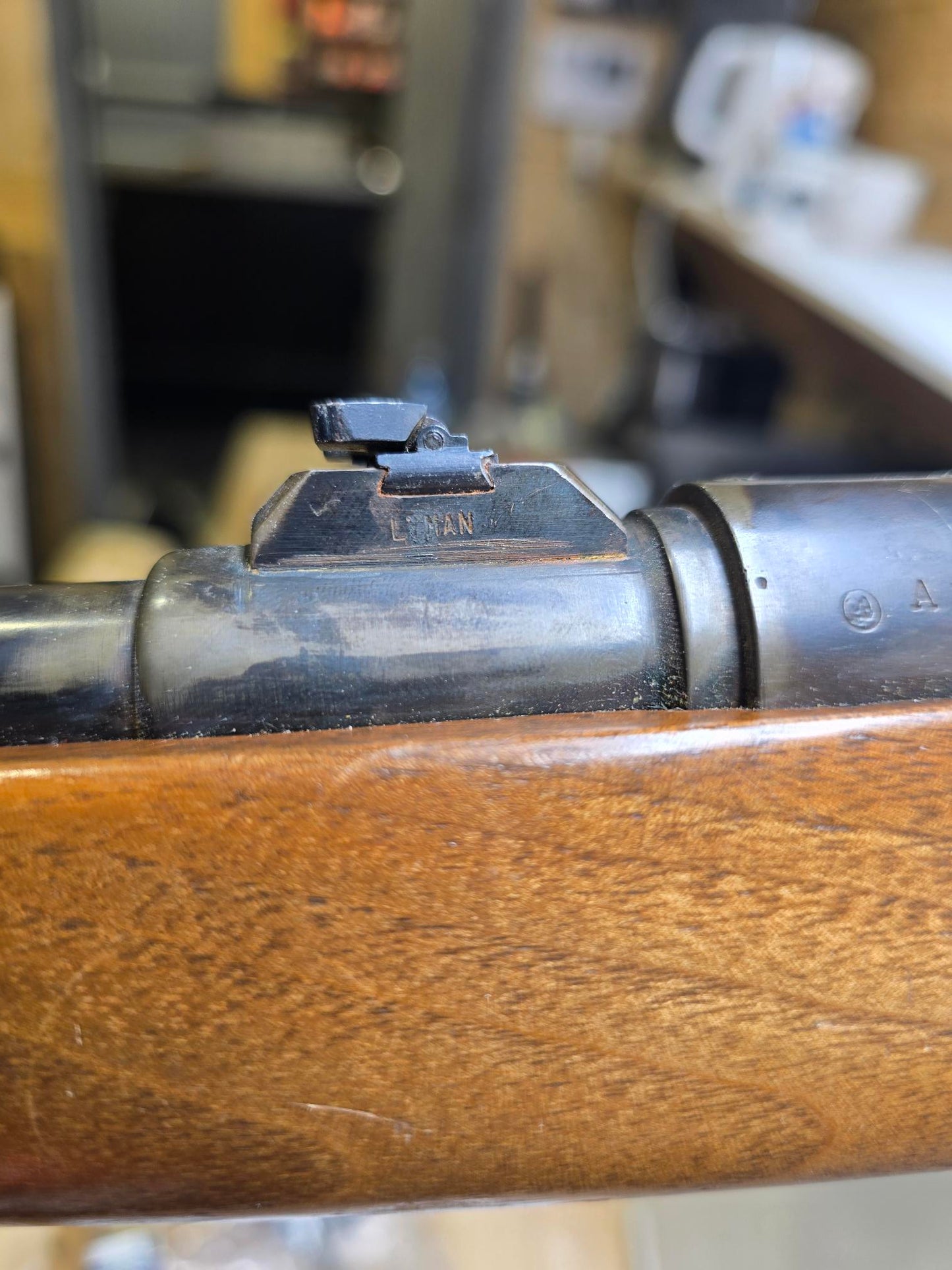 1893 Mauser Bishop Sporter with William's Peep Sight & Lyman Barrel Sight