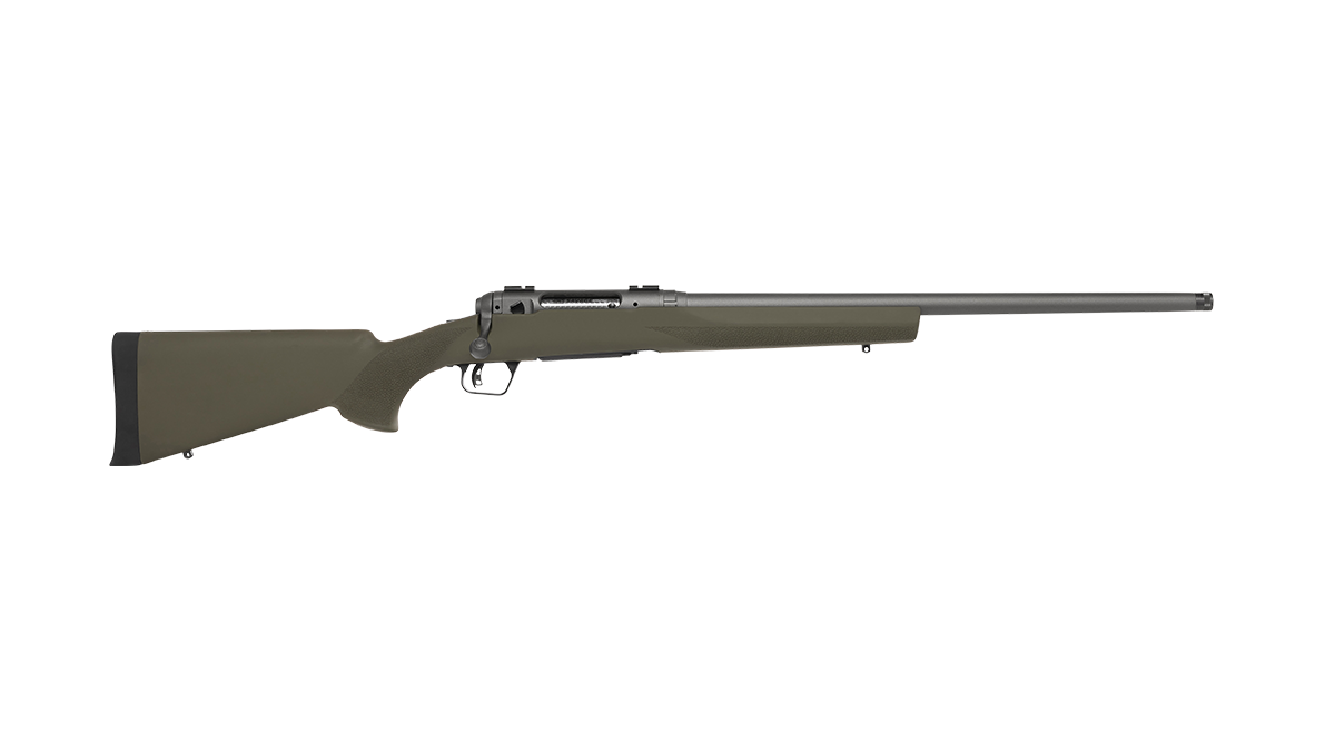 SAVAGE 110 TRAIL HUNTER 243 WIN OD GREEN TUNGSTEN CERAKOTE 22"