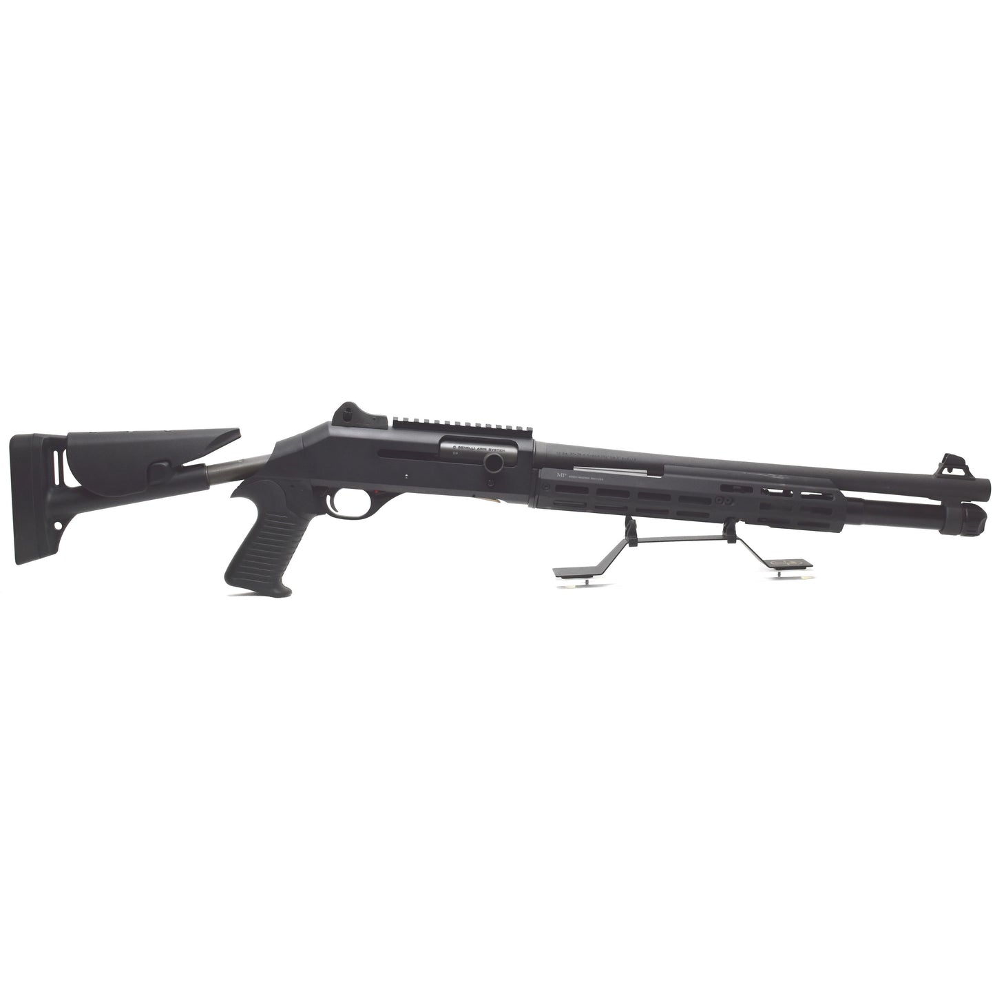 Benelli M4 - Upgraded charging Handle - +1 Mag Tube Extension - Midwest Industries Handguard