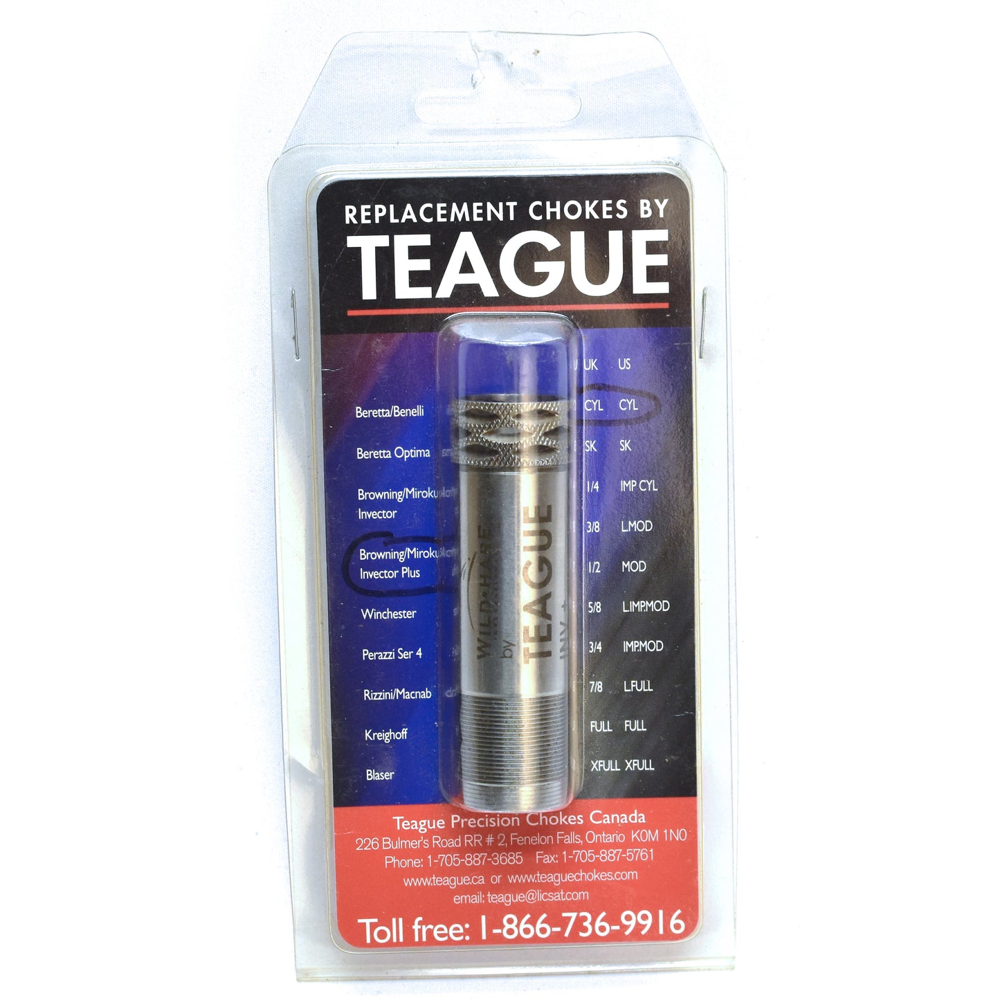 Teague Precision Chokes, Browning Invector Plus, Modified