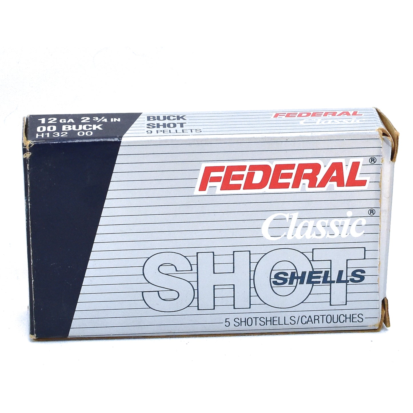 Federal, 12 Gauge, 2-3/4", 00 Buck, 9 Pellet (5 rnds)