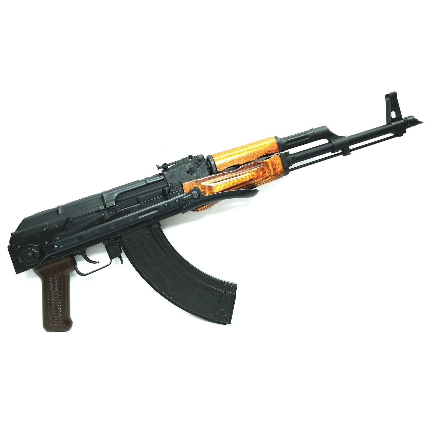 AIRSOFT AKMS, Gas Blowback, Real Wood