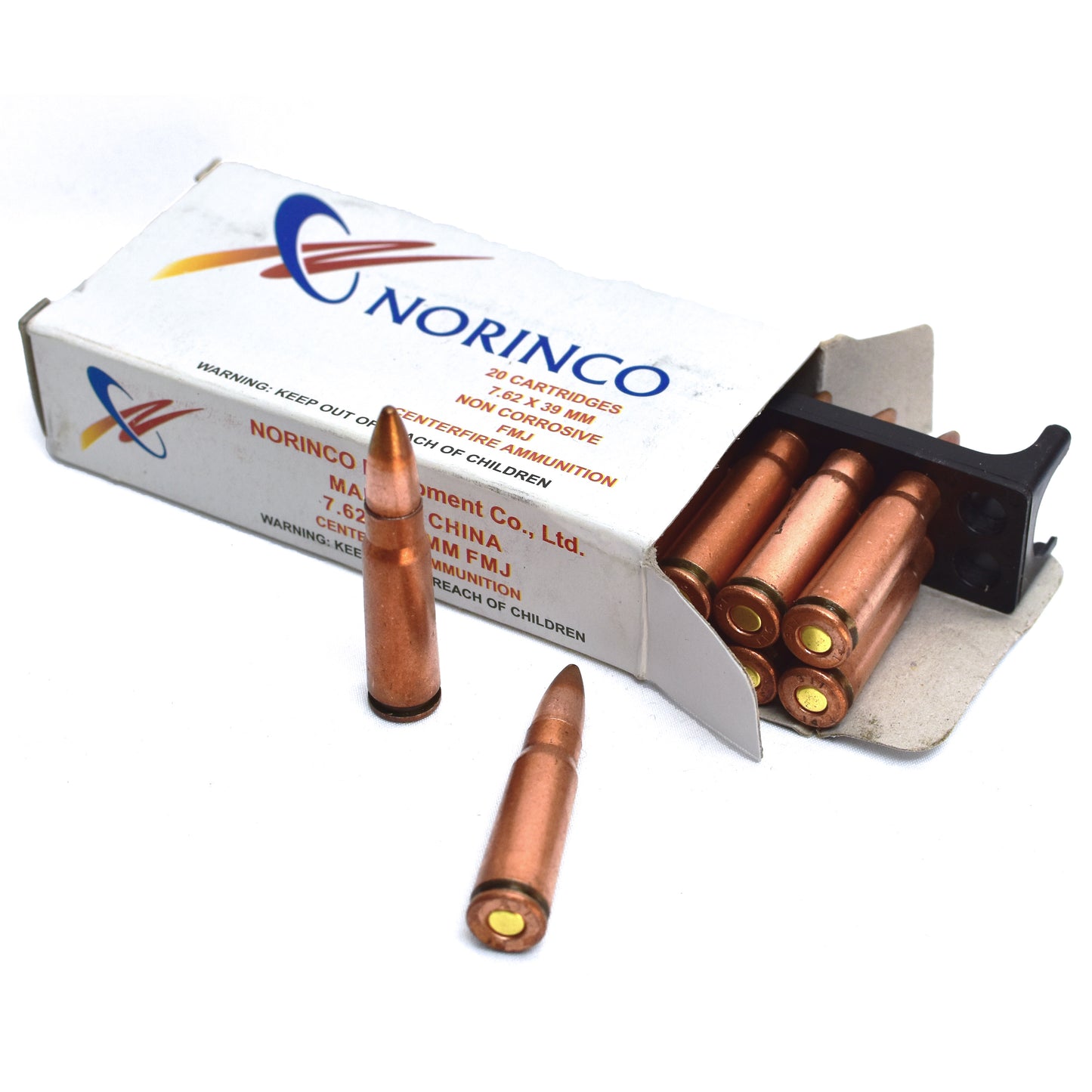 Norinco, 7.62x39mm, FMJ, Non corrosive (20 rnds)