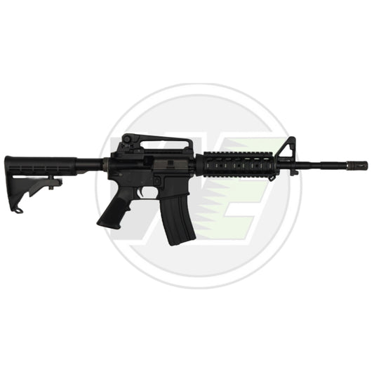 WE AIRSOFT, M4 RIS, Gas Blowback Rifle, 363mm Barrel  - Black
