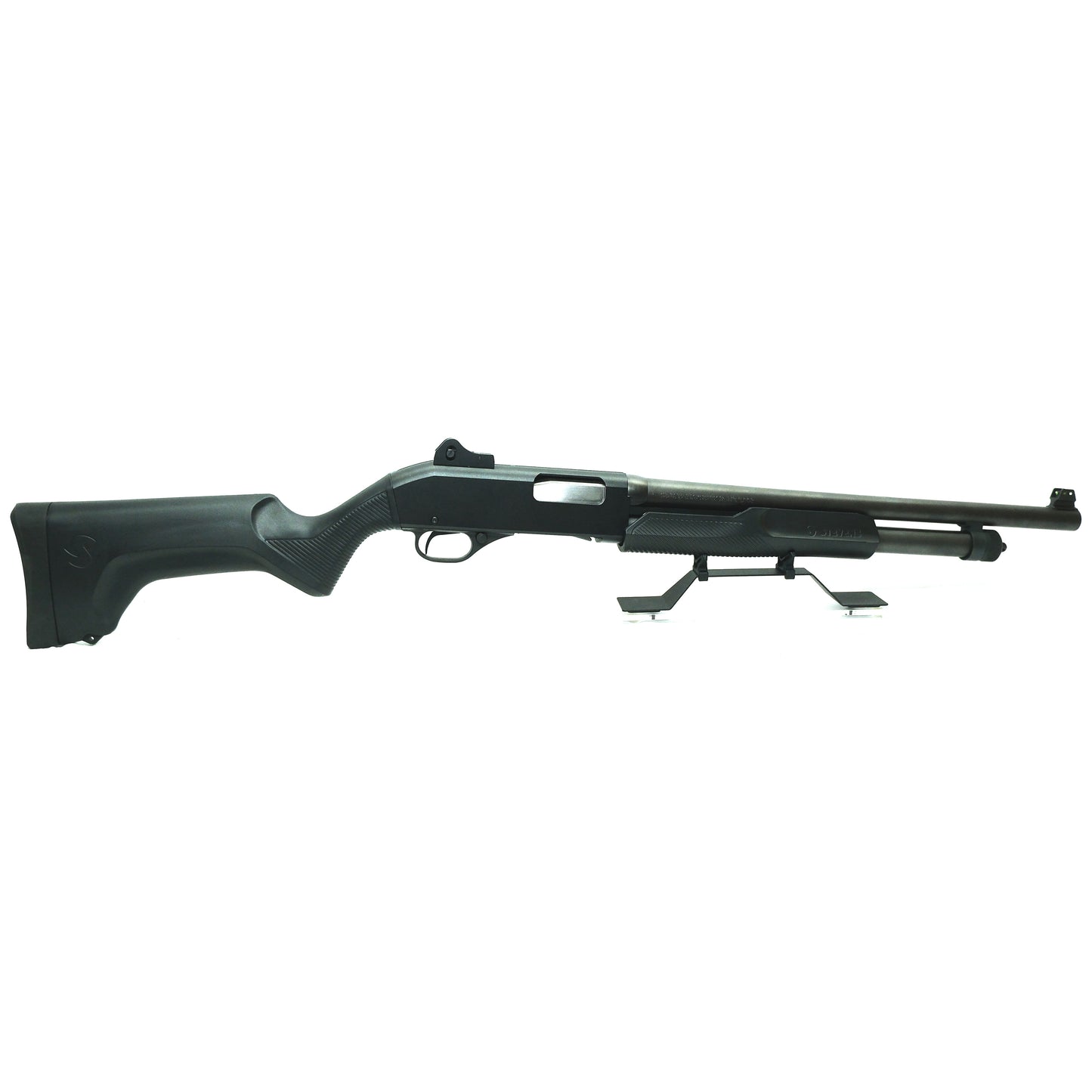 Stevens 320 Security, Ghost Ring Sight. Pump Action, 12 Gauge, 3", 18.5" Barrel