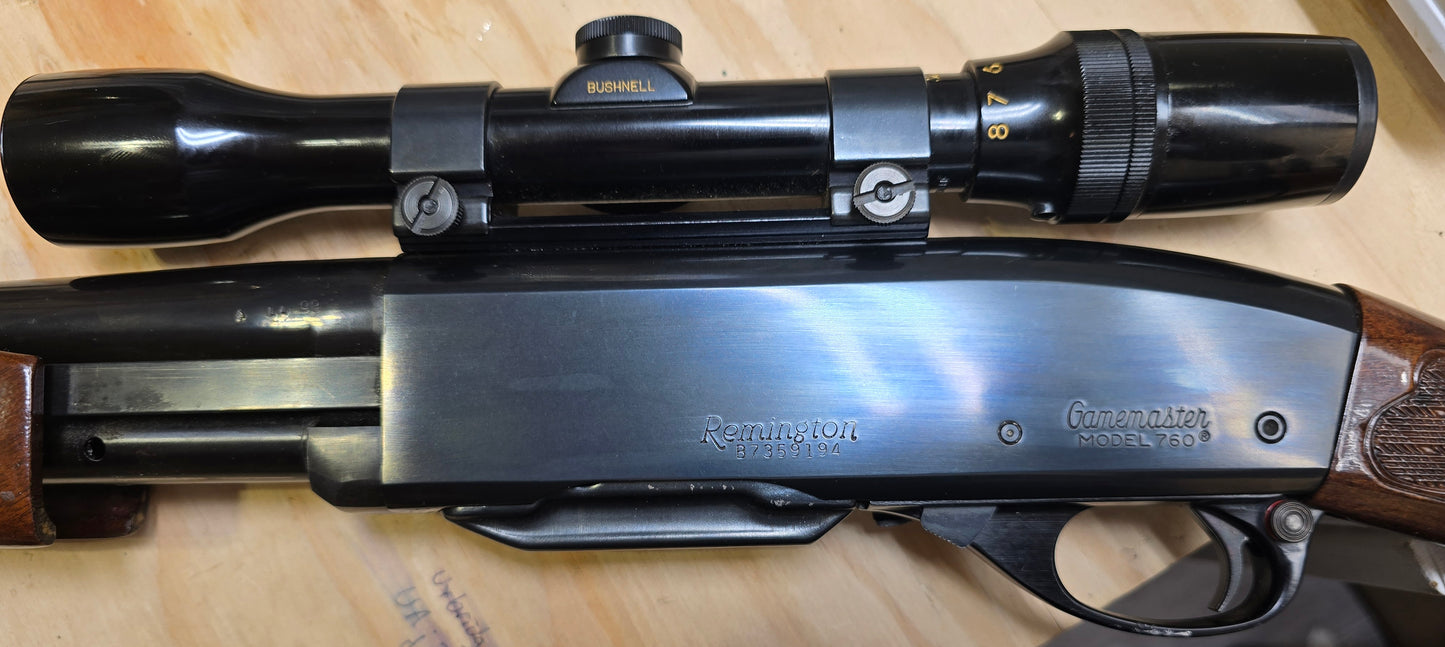 Remington 760 Gamemaster 270 Win + Bushnell 1.5-8X