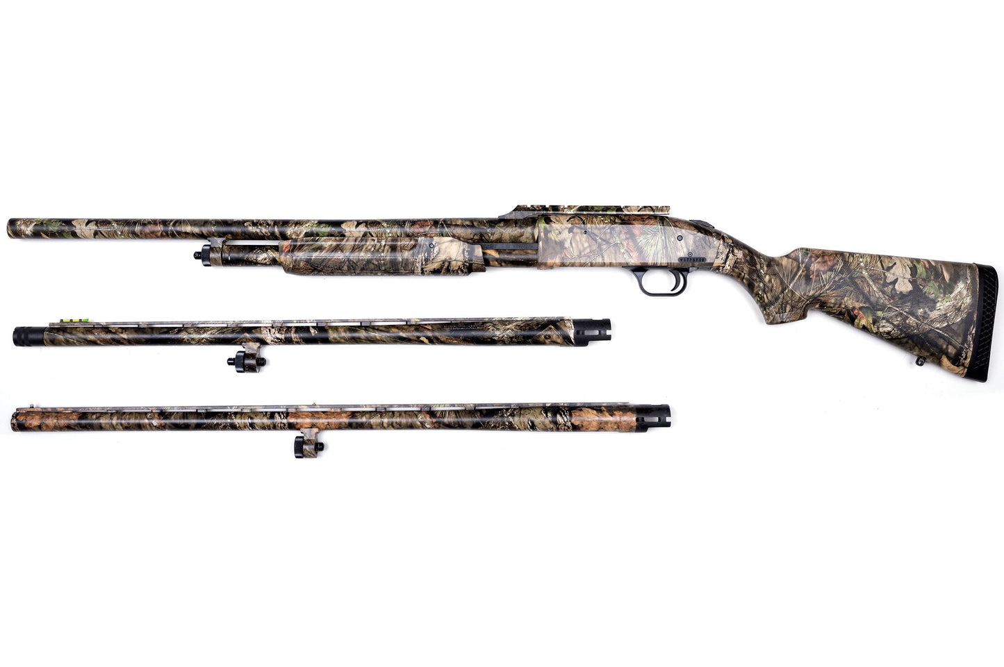 Mossberg 500 12GA 3" 3 Barrel Combo Camo