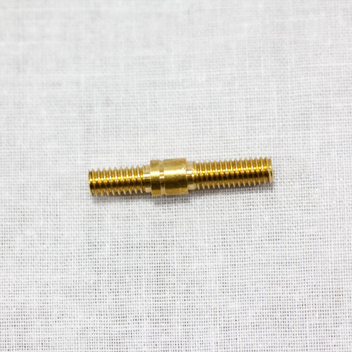 8/32 male to 8/36 male adapter, converts female rods to Dewey 22J-6.5J